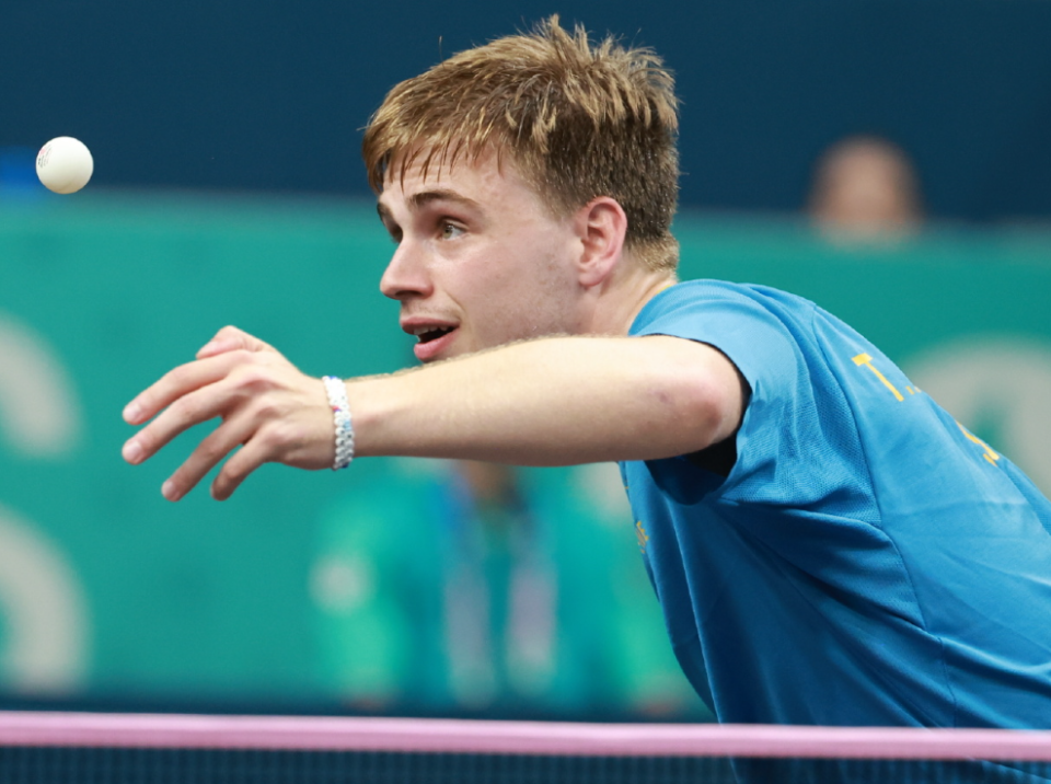 奥地利乒乓球队绝杀法国乒乓球队，波尔统治全场